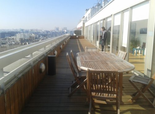 terrasse moderne Paris