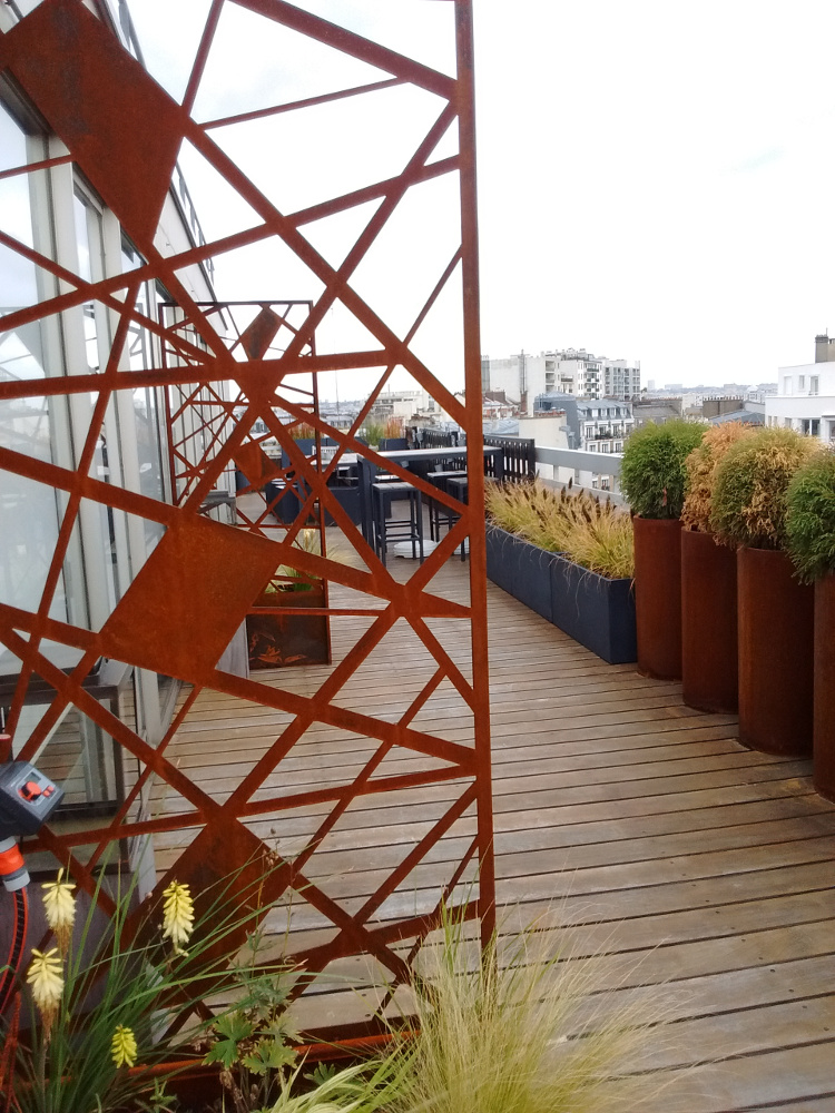 terrasse industrielle aménagement Paris
